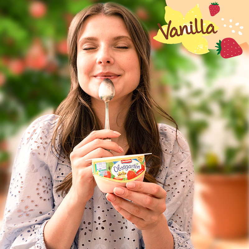 Zum Genießen: Der extra feine Obstgarten mit Vanillegeschmack und erlesenen Früchten für die kleine Auszeit!
