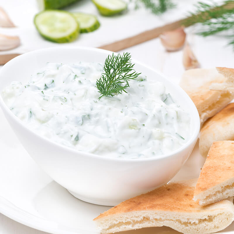 Tzatziki mit Joghurt nach griechischer Art