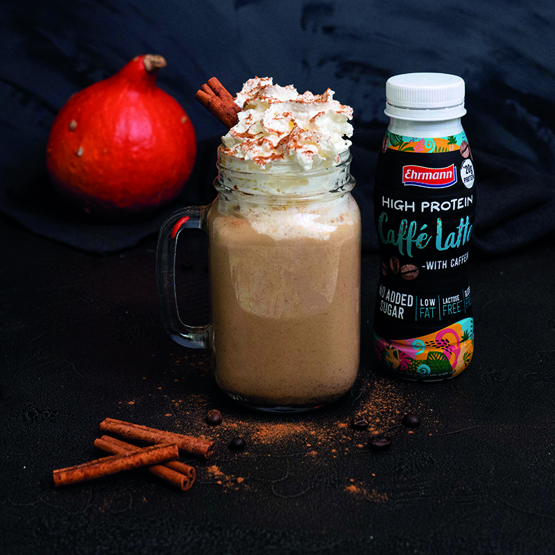 High Protein Pumpkin Spice Latte