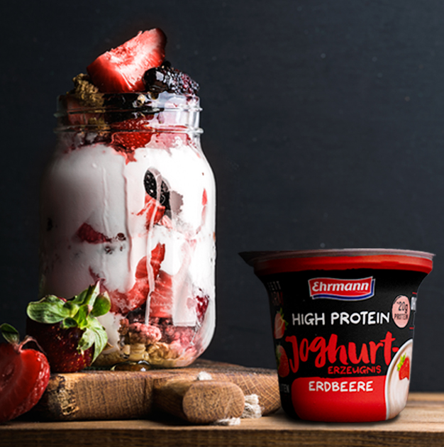 High Protein Joghurt-Beeren-Shake