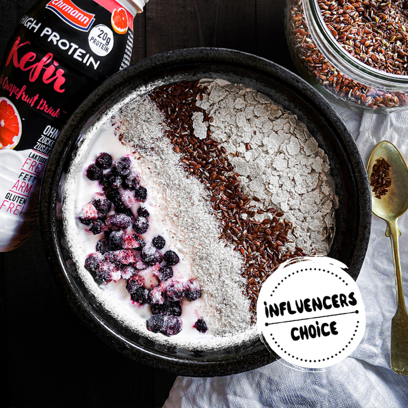 High Protein Kefir Porridge by @anne_bodykiss