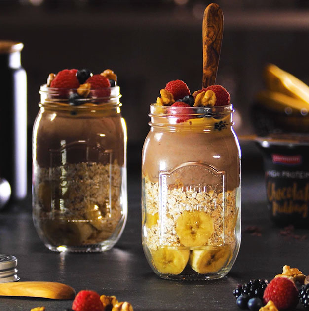 High Protein Overnight Oats