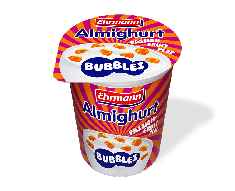 Almighurt Bubbles Passionfruit Plop