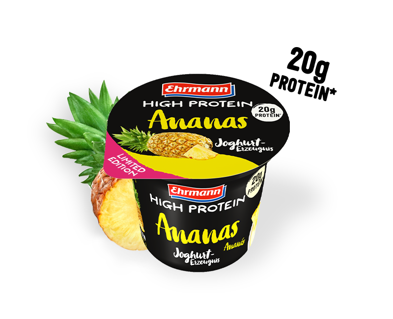 High Protein Ananas Joghurt