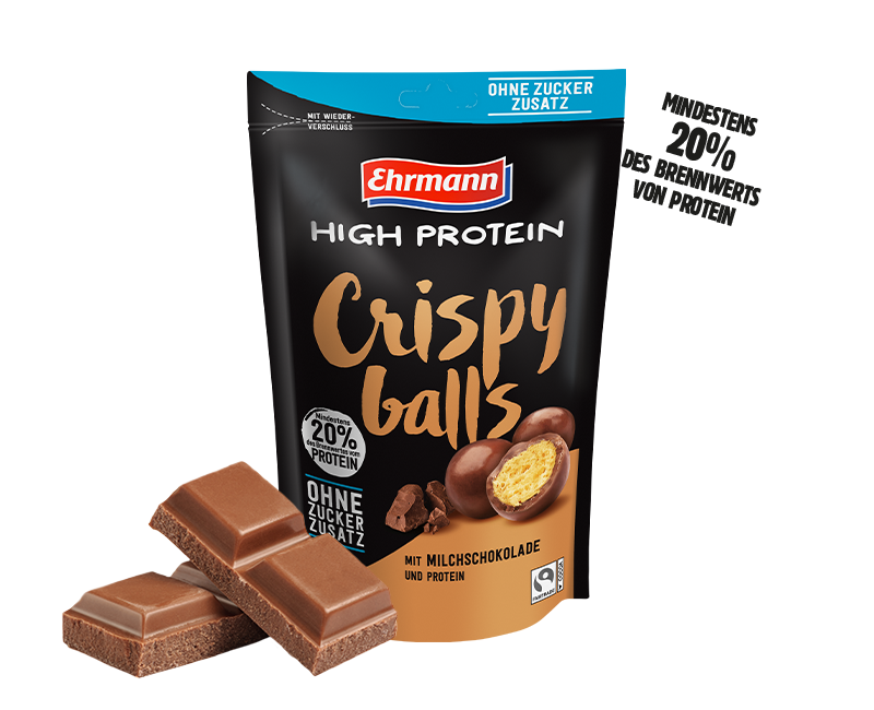 Crispy Balls Sorte Schokolade